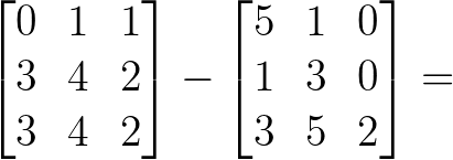 Exerc Cios De Adi O E Subtra O De Matrizes Matem Tica B Sica