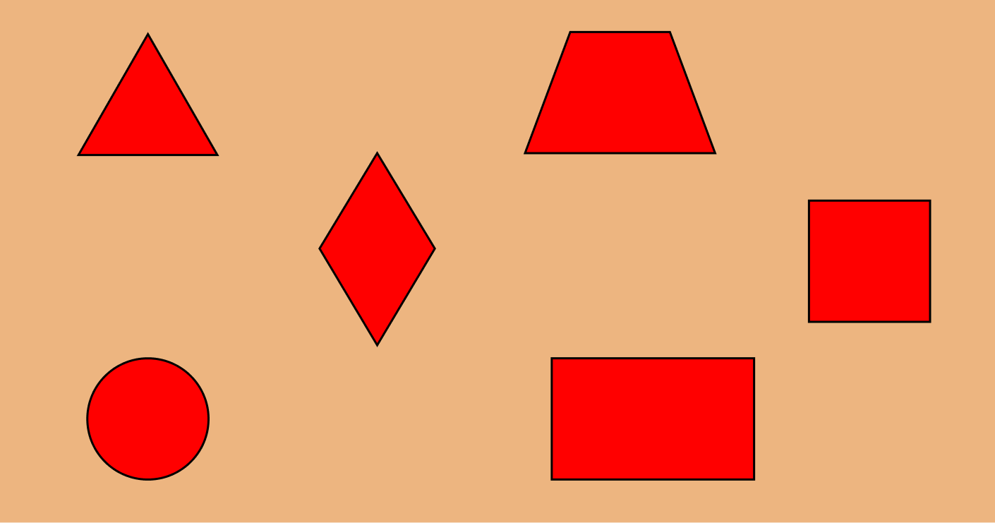 Área do triângulo, Área de figuras planas