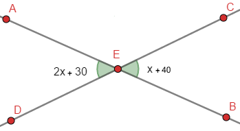 Questões de Concurso de Matemática sobre Ângulos com Gabarito