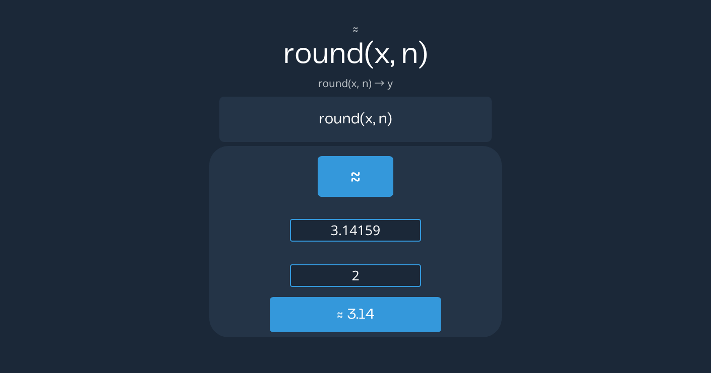 Calculadora de Arredondamento